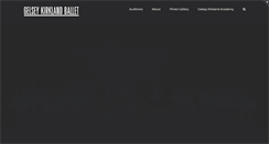 Desktop Screenshot of gelseykirklandballet.org
